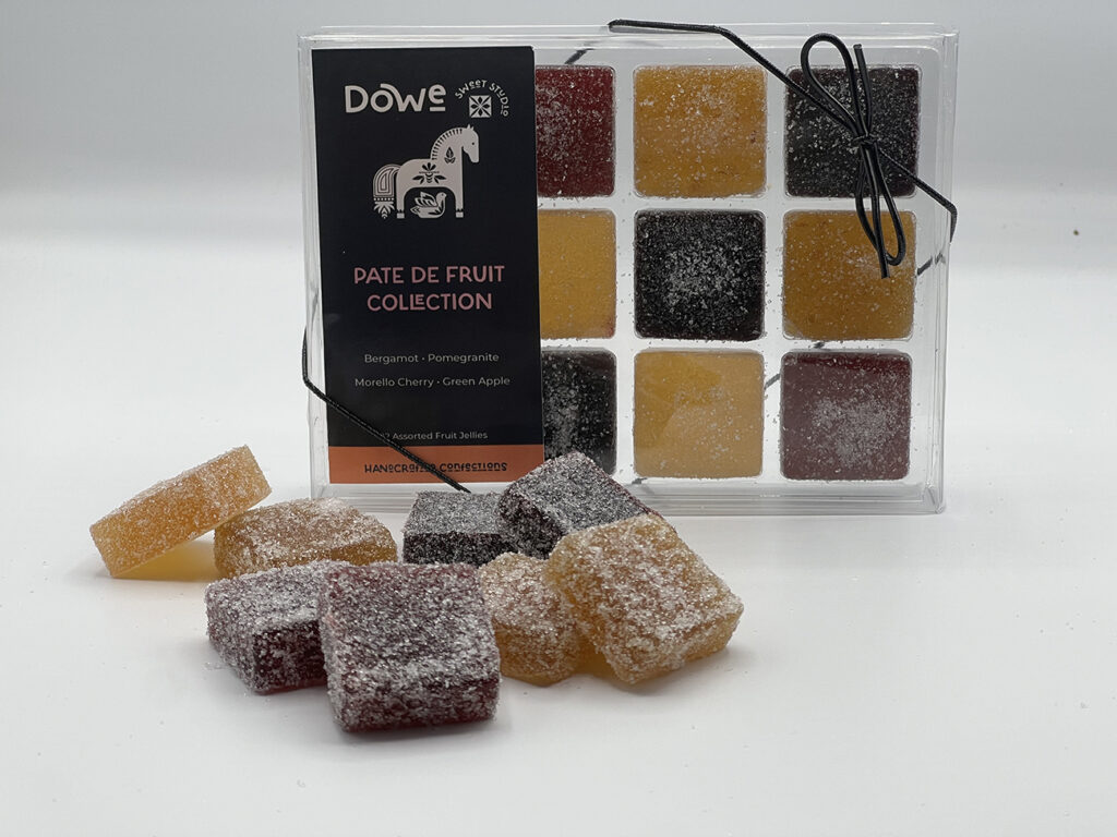 Dowe Sweet Studio uses CNDY270 to package her fruit pate.