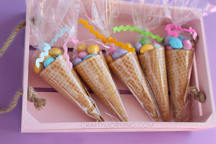 Cone bags are perfect for these Easter treats! 