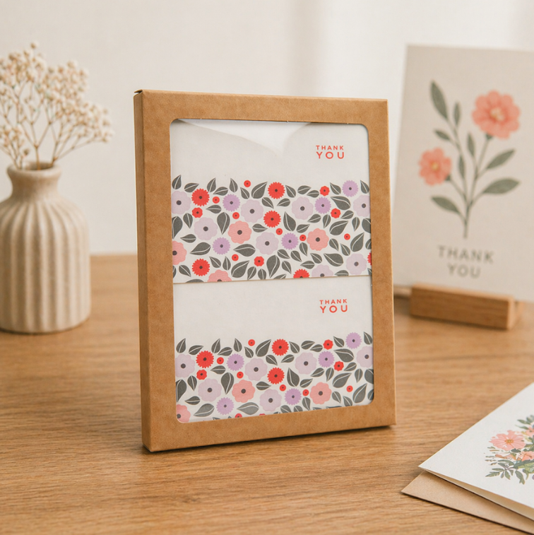 Kraft Boxes give a more natural look and are available in sustainable options.