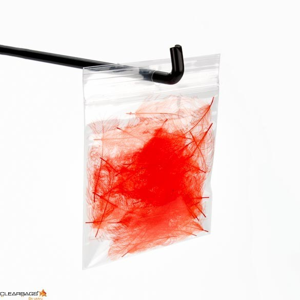 Crystal Clear Zipper Bags provide visibility, easy access, and easy retail display.