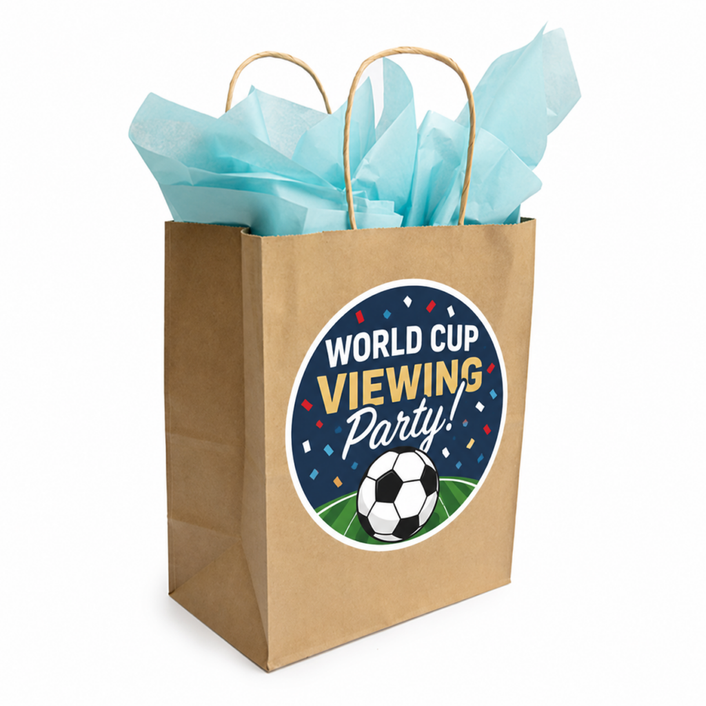 Handled Bags like GMB8 can make a fun grab-and-go option for viewing party snacks!