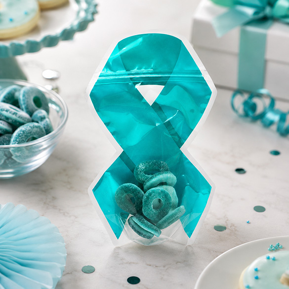 The new Awareness Ribbons are available in a variety of colors. 