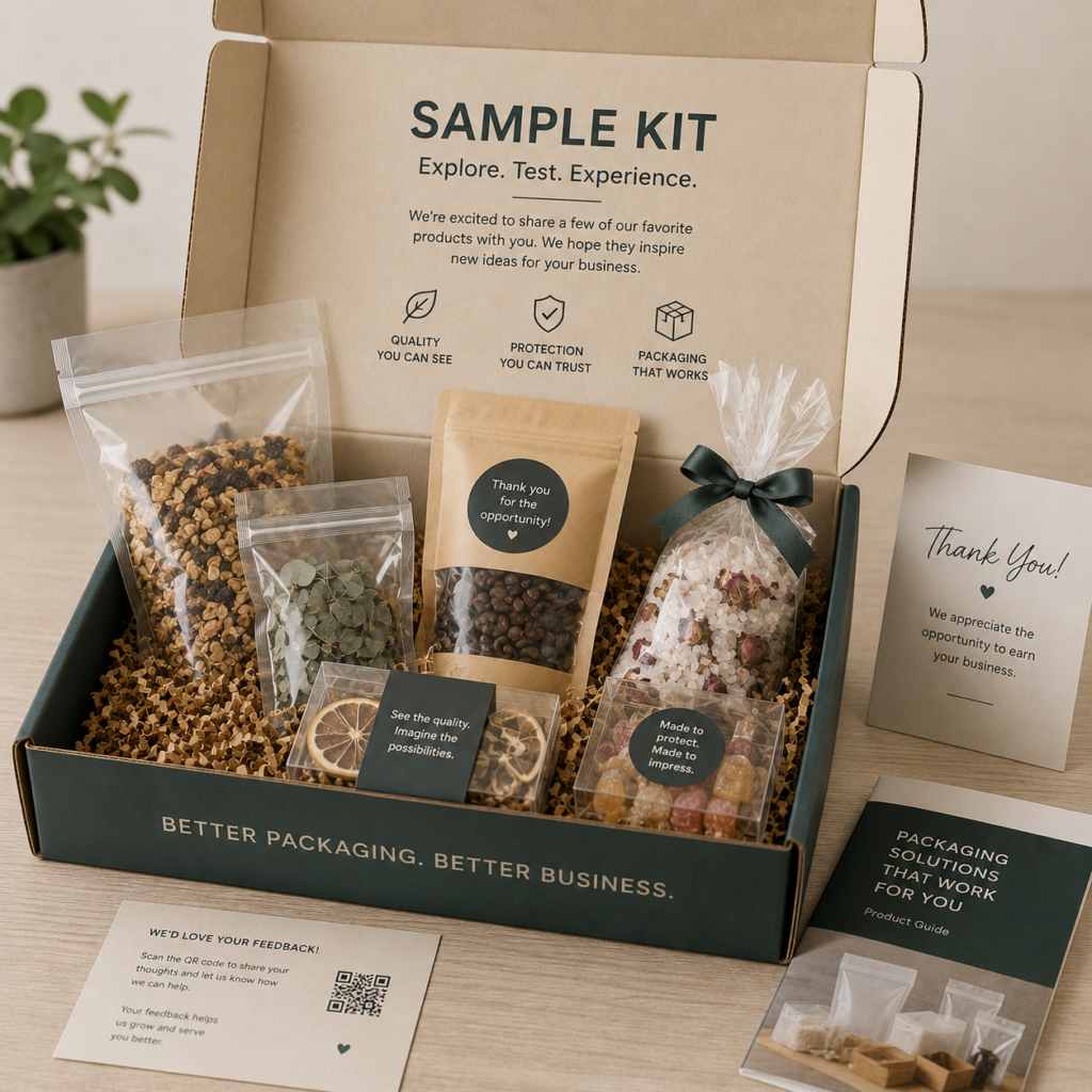 Sample Kits provide a way for your customers to try out new or most-loved products.