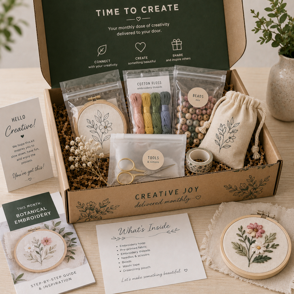 Activity Kits allow customers to make a fun, curated project.