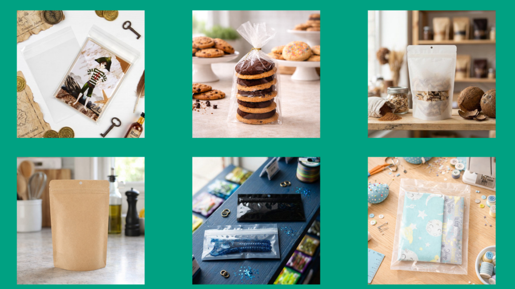 ClearBags offers a variety of Commercially Compostable Packaging options