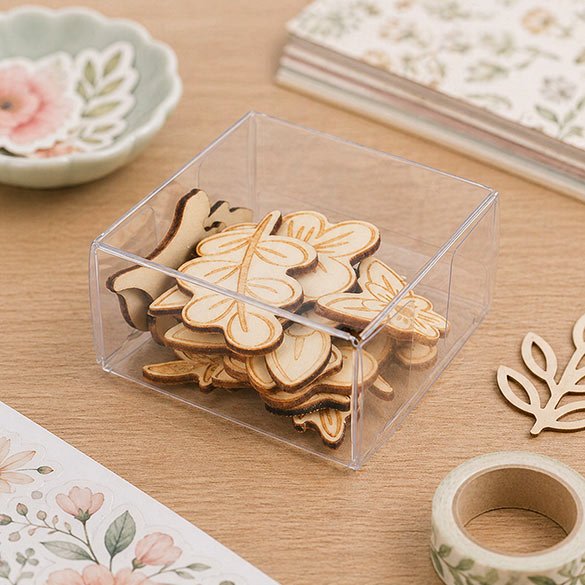 FPB227R is not only one of ClearBags' most popular Crystal Clear Boxes, but it's eco friendly as well! Made of Post Consumer Recycled (PCR) content.
