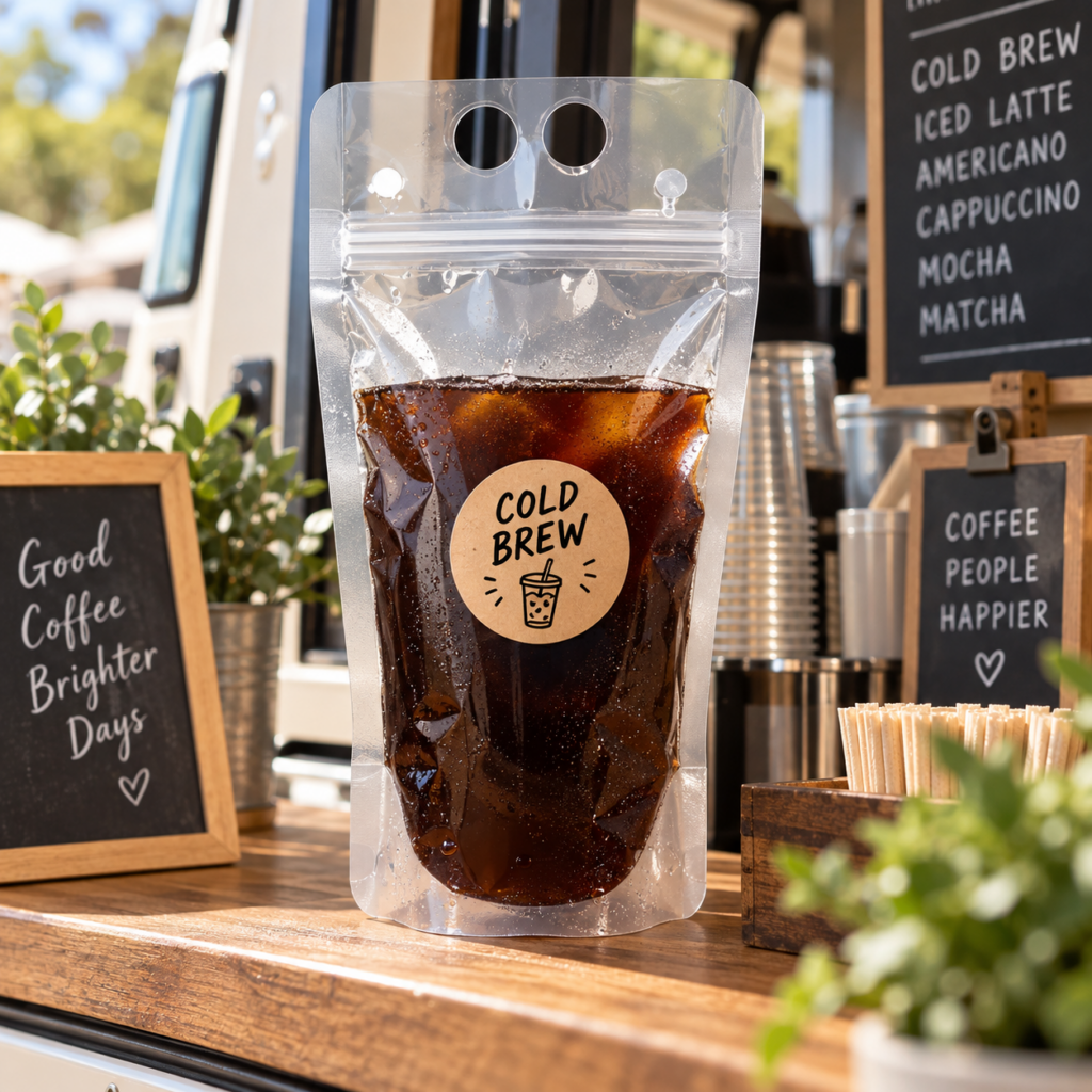 DP1 gives your ready-to-drink cold brew a fresh, new look with the comfort of easy transport.